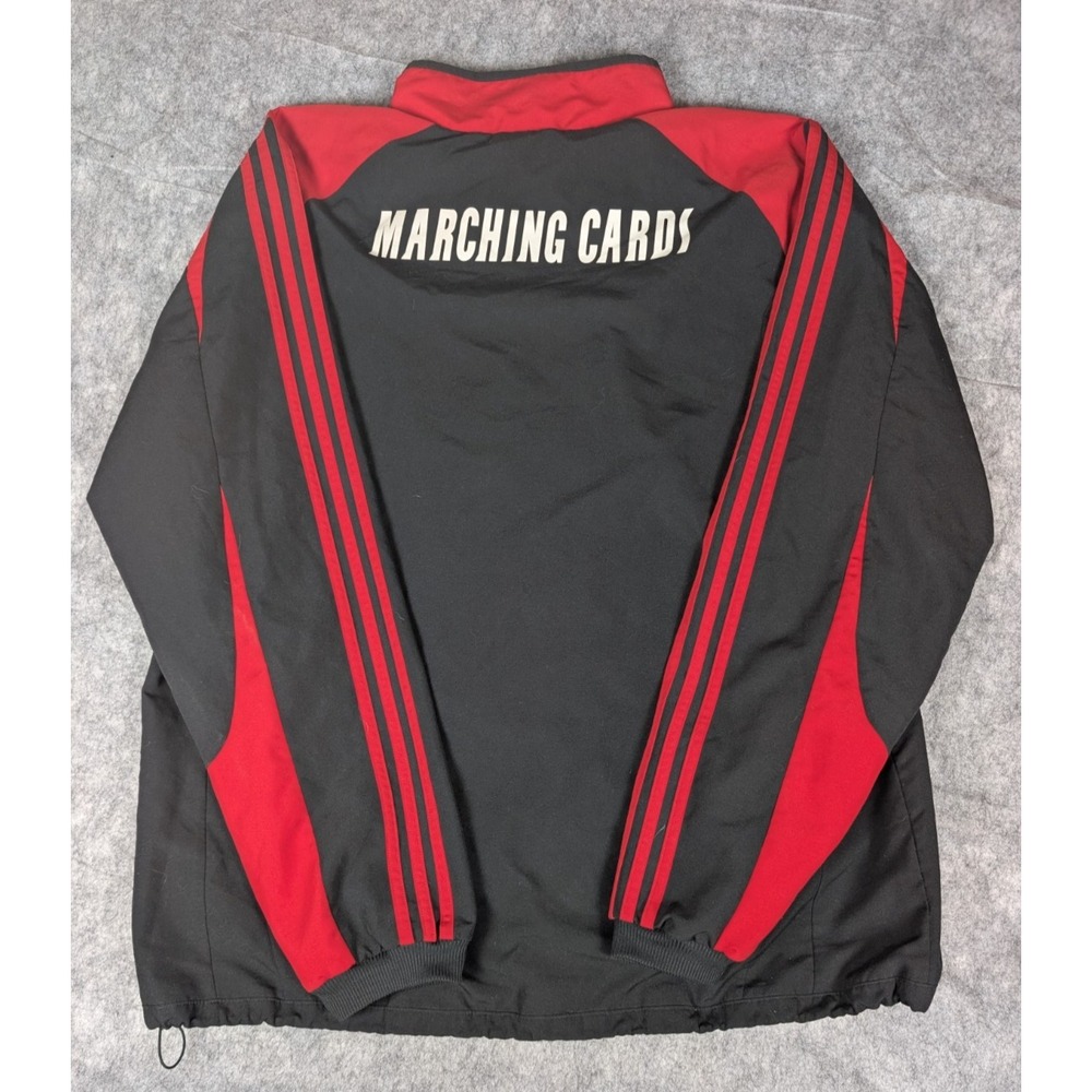 Louisville | Adidas |‎ Red/Black | Mens | Marching Cards Track Jacket | L